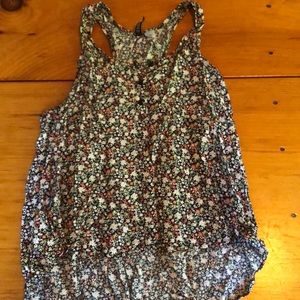 Flowered tank top!